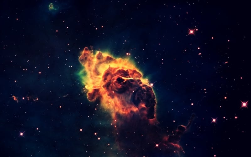 Space Spaceship Galaxy Stars